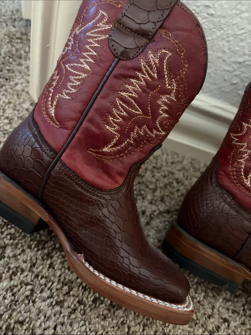 Toddler Western genuine material Boots